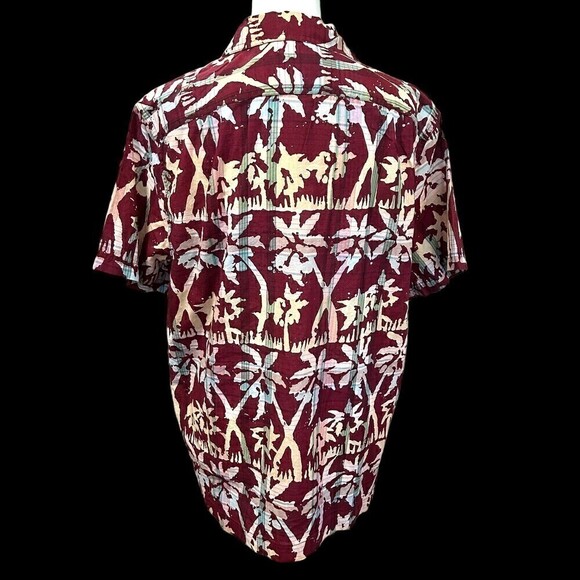 J. Crew Indian Madras Women's Blouse Made in India Sz.(M) Boho Beachy #J1320 - Picture 7 of 10